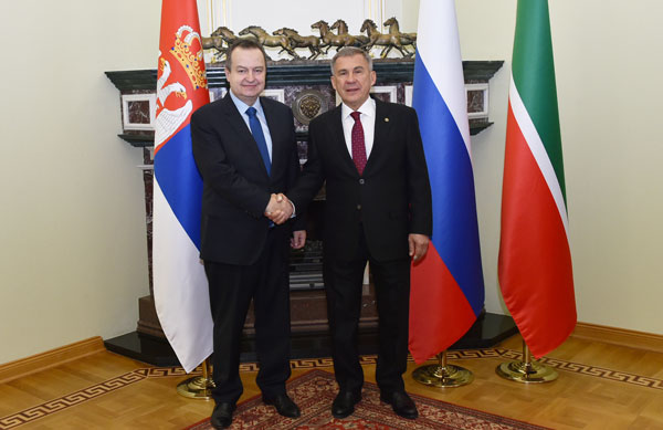 минниханов-встретился-с-министром-иностранных-дел-Сербии-Ивицей-Дачичем