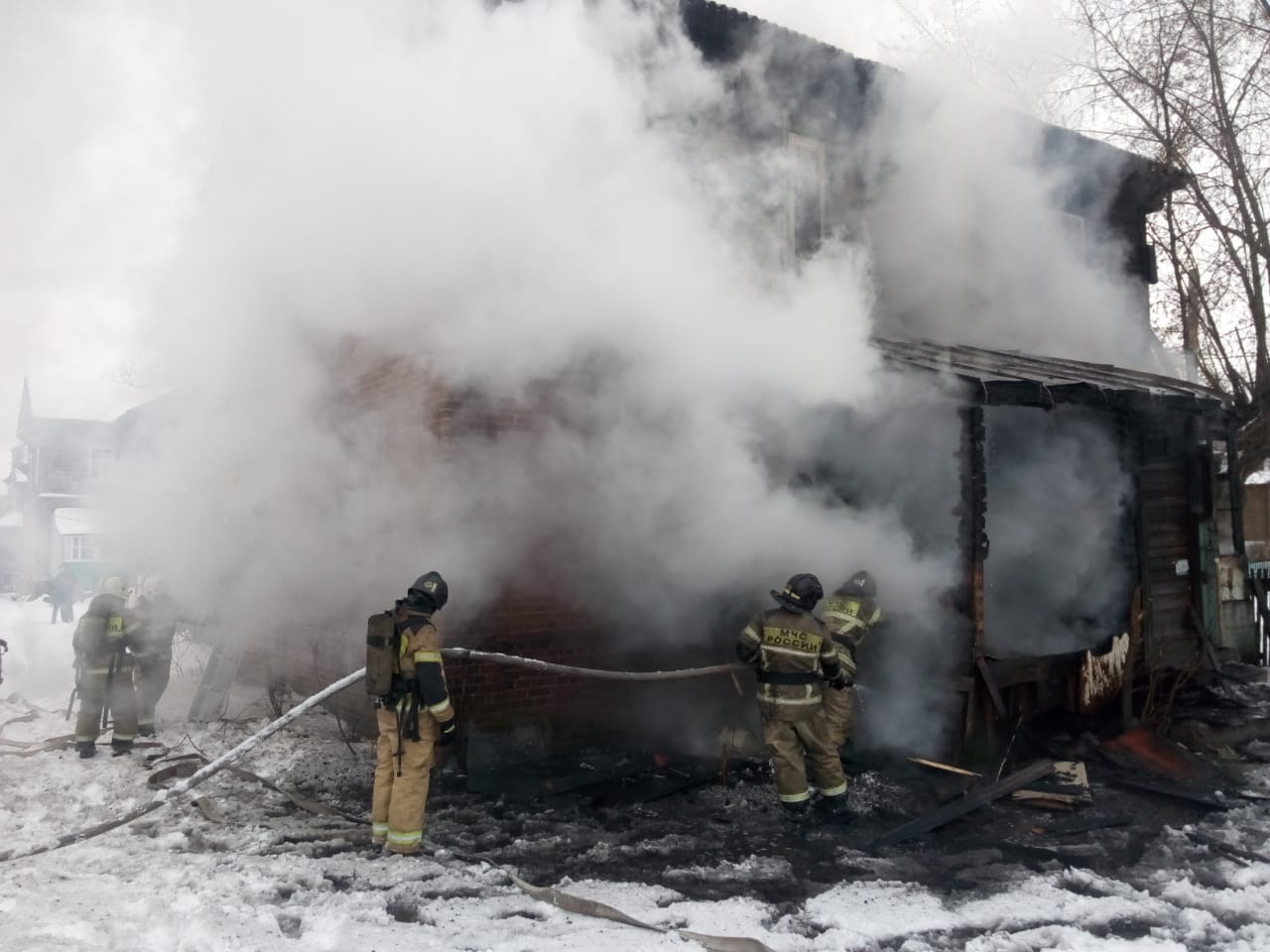 В Зеленодольске вновь подожгли «Полукамушки» | 11.02.2020 | Казань -  БезФормата