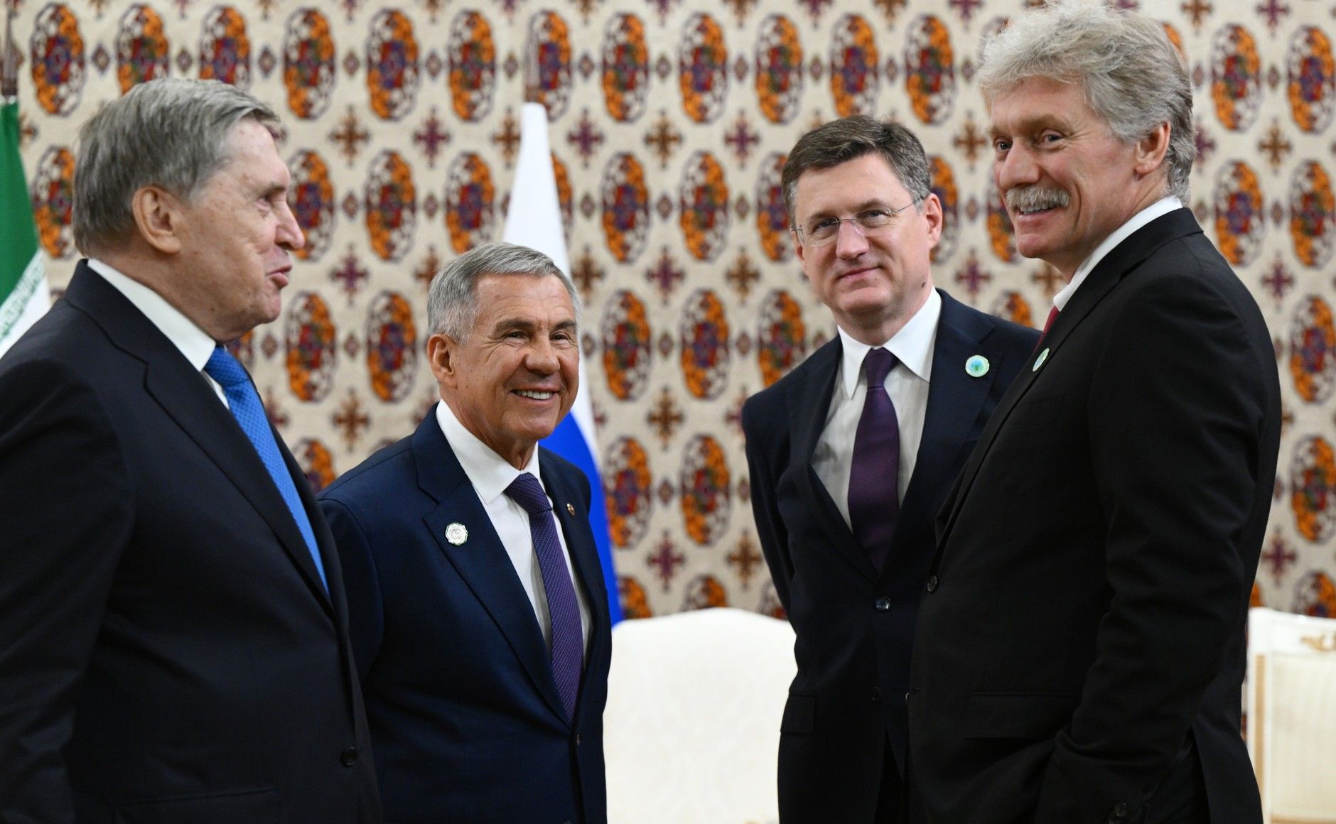 Минниханов принял участие в переговорах Путина с Эрдоганом и Пезешкианом