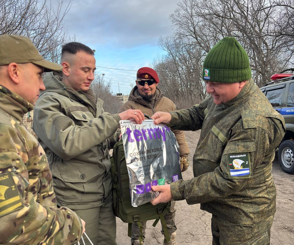 Делегация Зеленодольского района передала бойцам СВО гуманитарную помощь