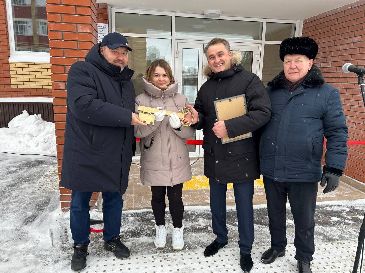 В Верхнем Услоне заселен 24-квартирный дом по программе соципотеки