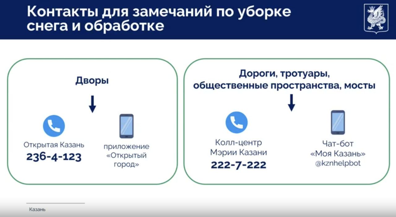 Казанцев предупредили об эвакуации транспорта, мешающего вывозу снега