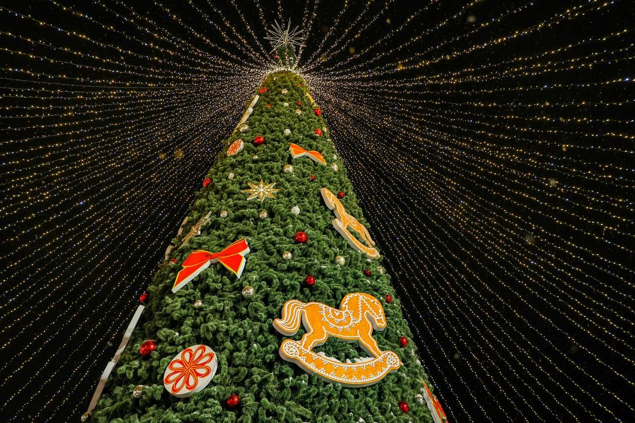 Новогодние ёлки Альметьевска и Нижнекамска вышли в финал всероссийского конкурса