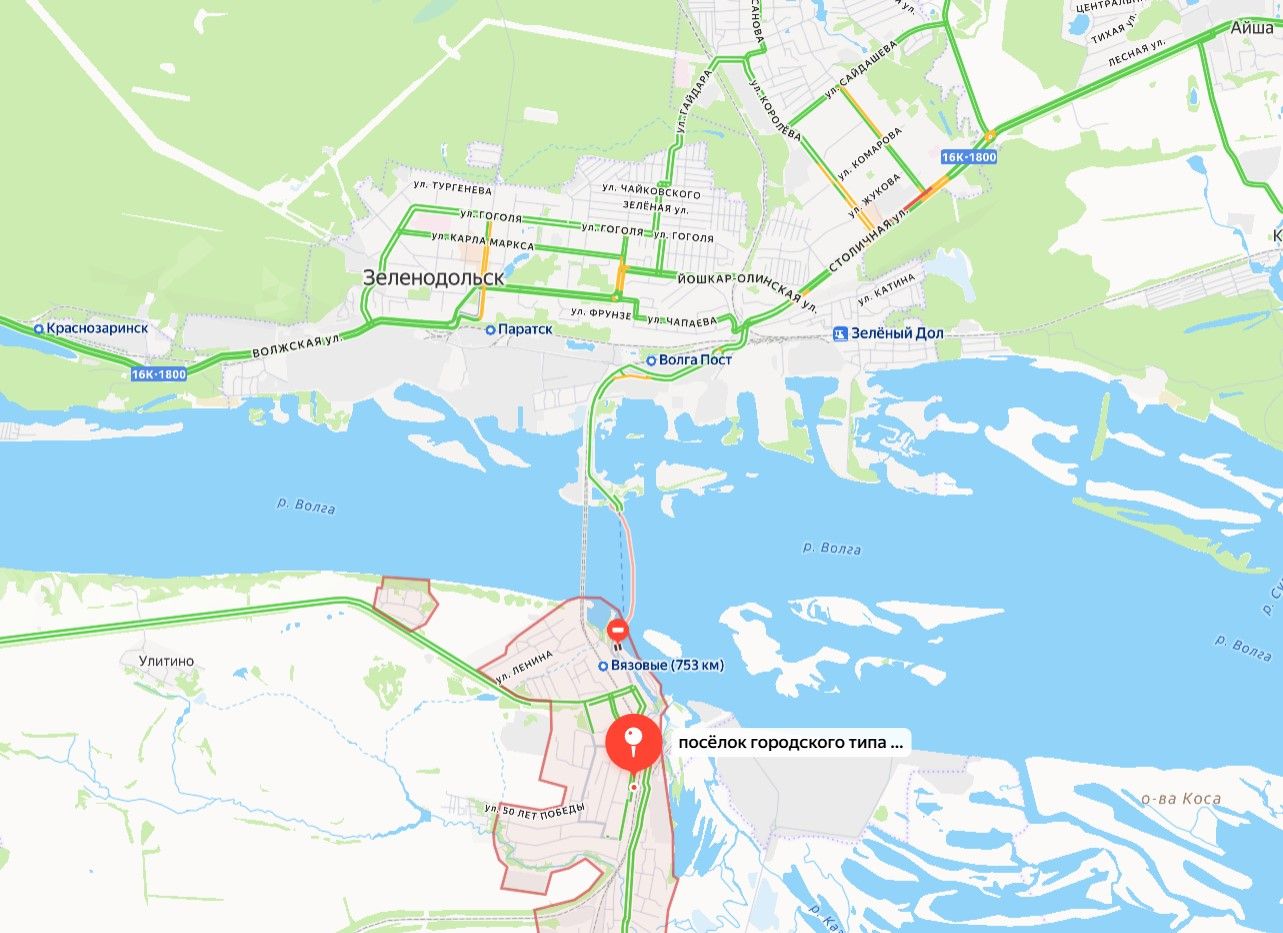 17 января заработает ледовая переправа Зеленодольск – Нижние Вязовые