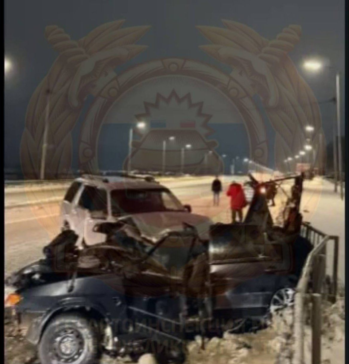 Смертельное ДТП в Челнах: легковушка наехала на ограждение и вылетела на встречку