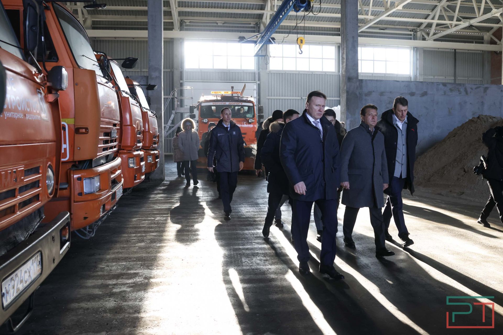 Метшин осмотрел новую базу МУП «Городское благоустройство»