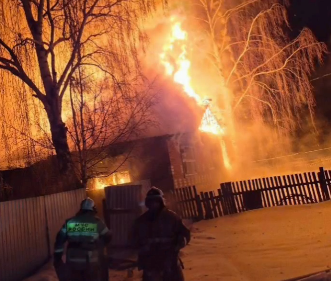 На пожаре в Верхнеуслонском районе погибла женщина