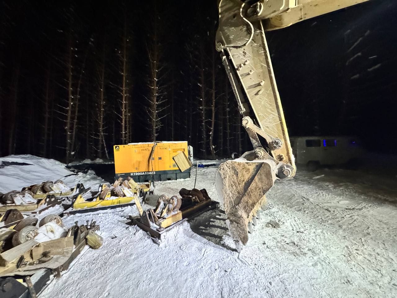 В Мамадышском районе погиб рабочий – его придавило ковшом экскаватора