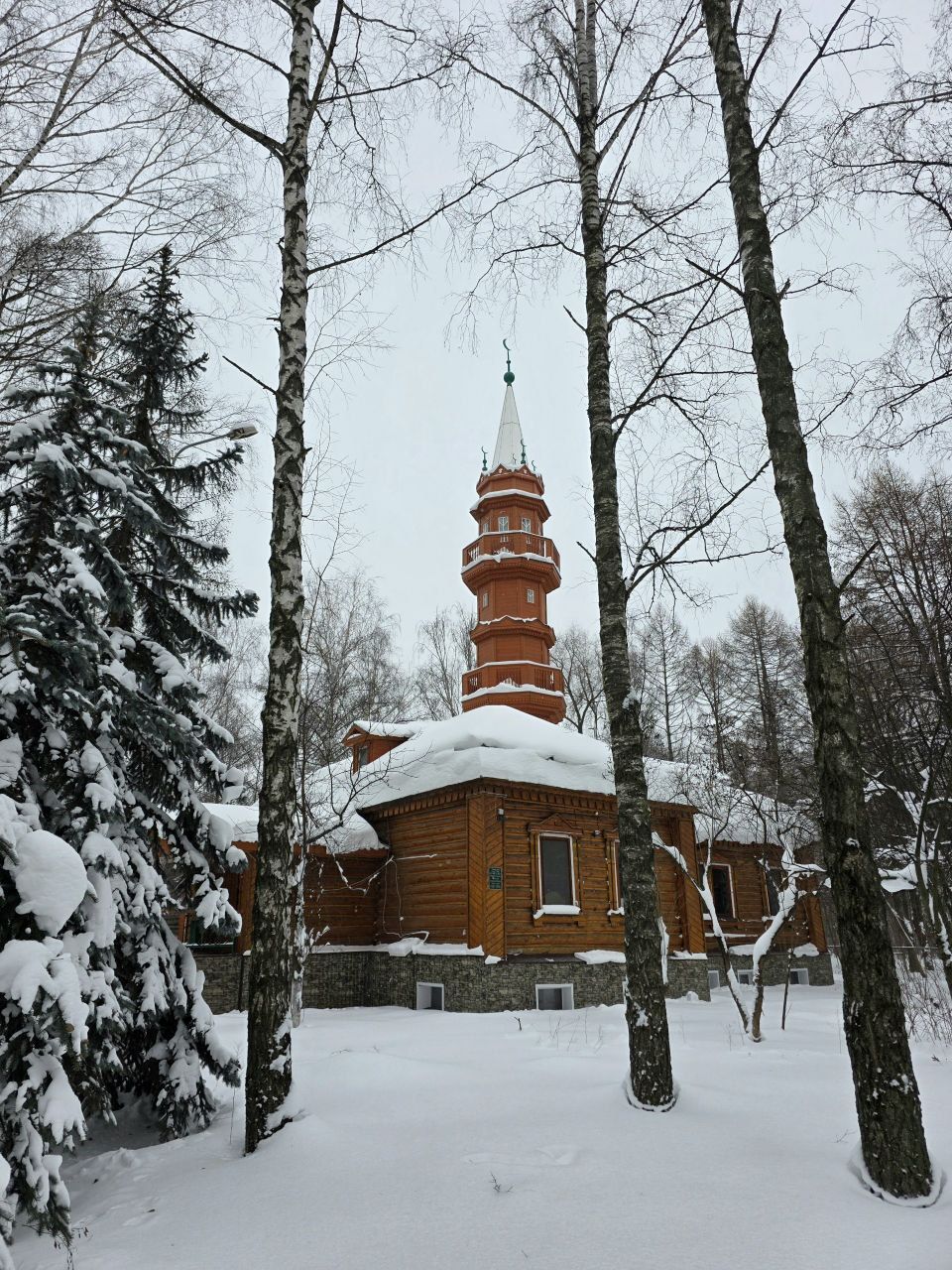 Минниханов поделился фотографией мечети