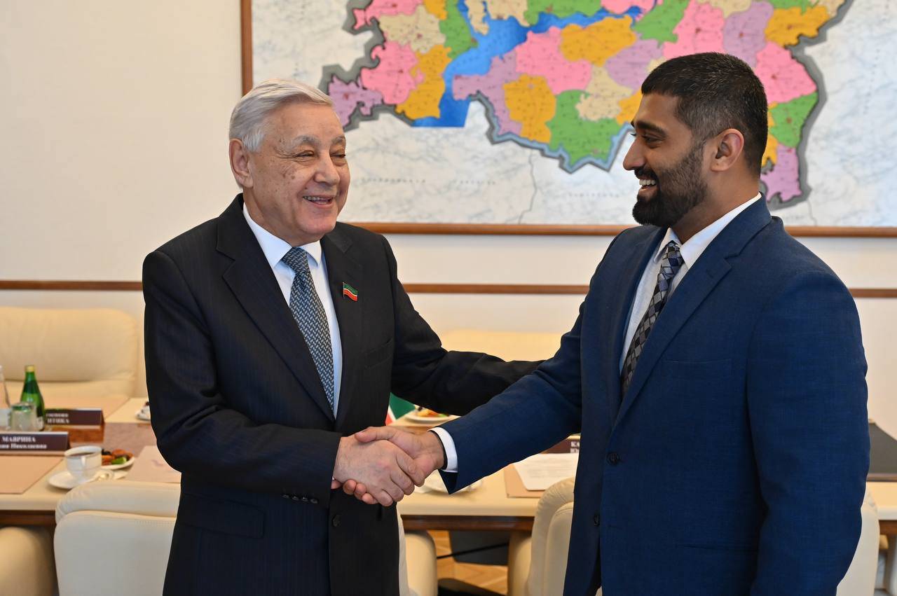 Фарид Мухаметшин встретился с Генконсулом Индии в Казани