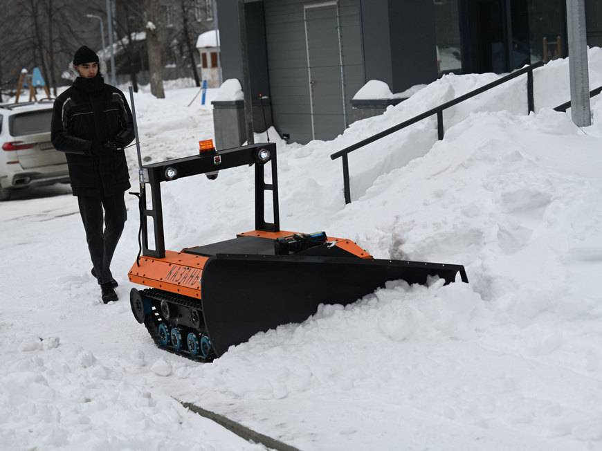 «Дворник 2.0»: на уборку снега во дворах Казани выведут беспилотники