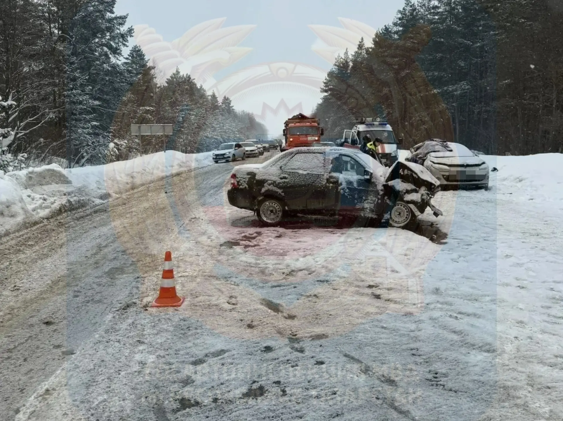 Один человек погиб и еще трое пострадали в ДТП в Альметьевском районе