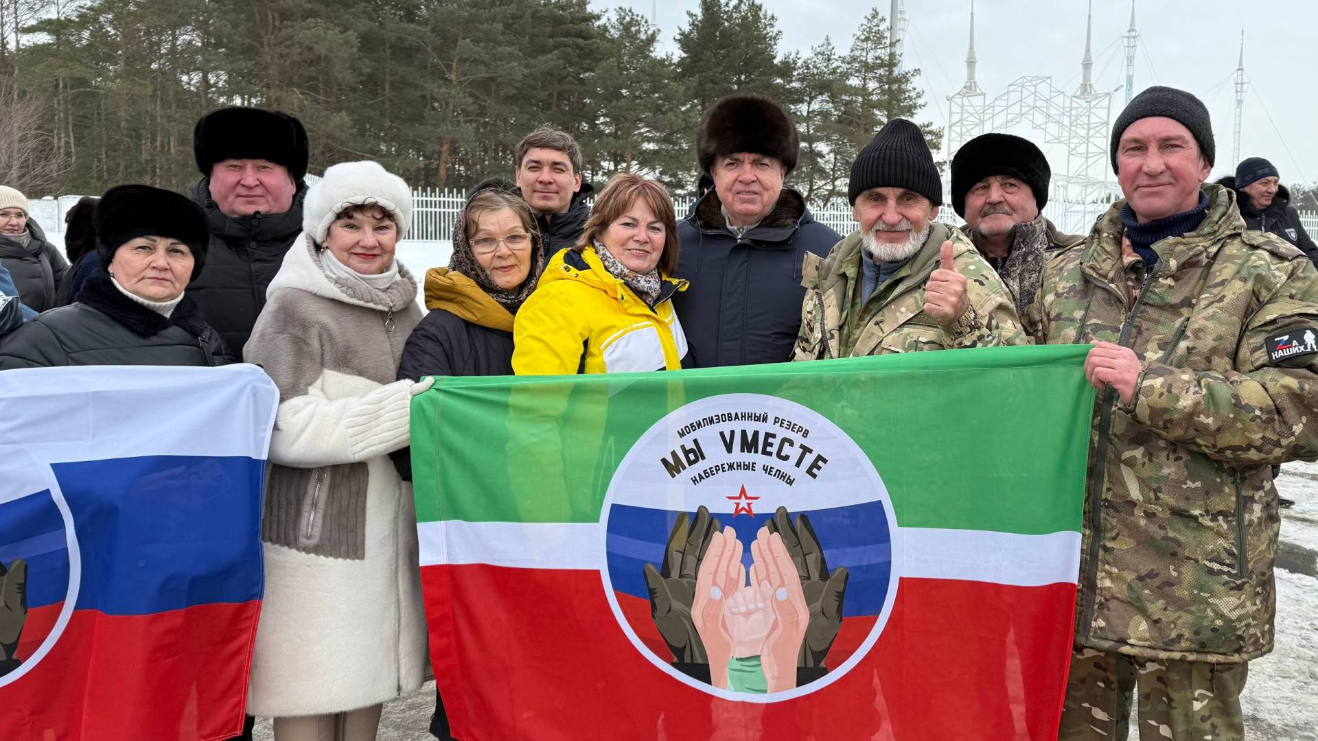 Челнинцы отправили партию шефской помощи в зону СВО