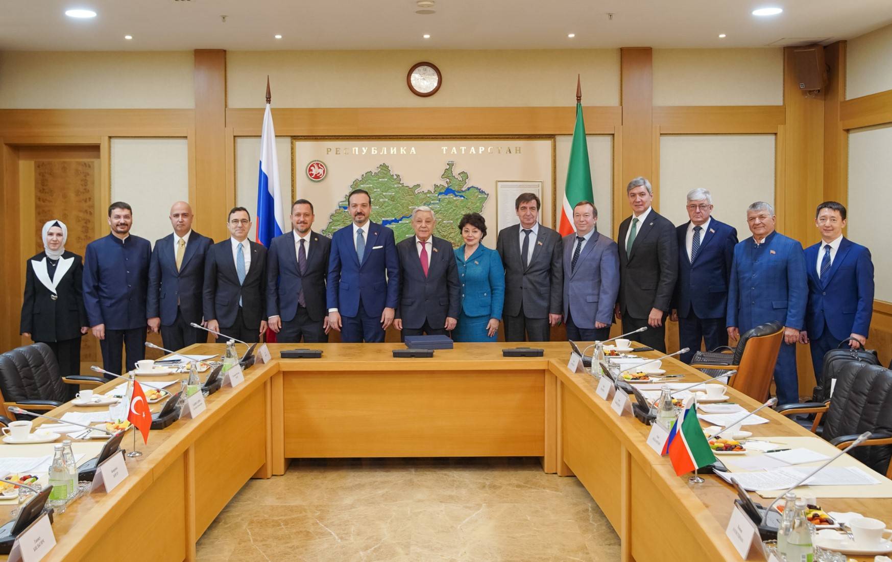 Мухаметшин: парламент Турции стал первым зарубежным партнером Госсовета Татарстана