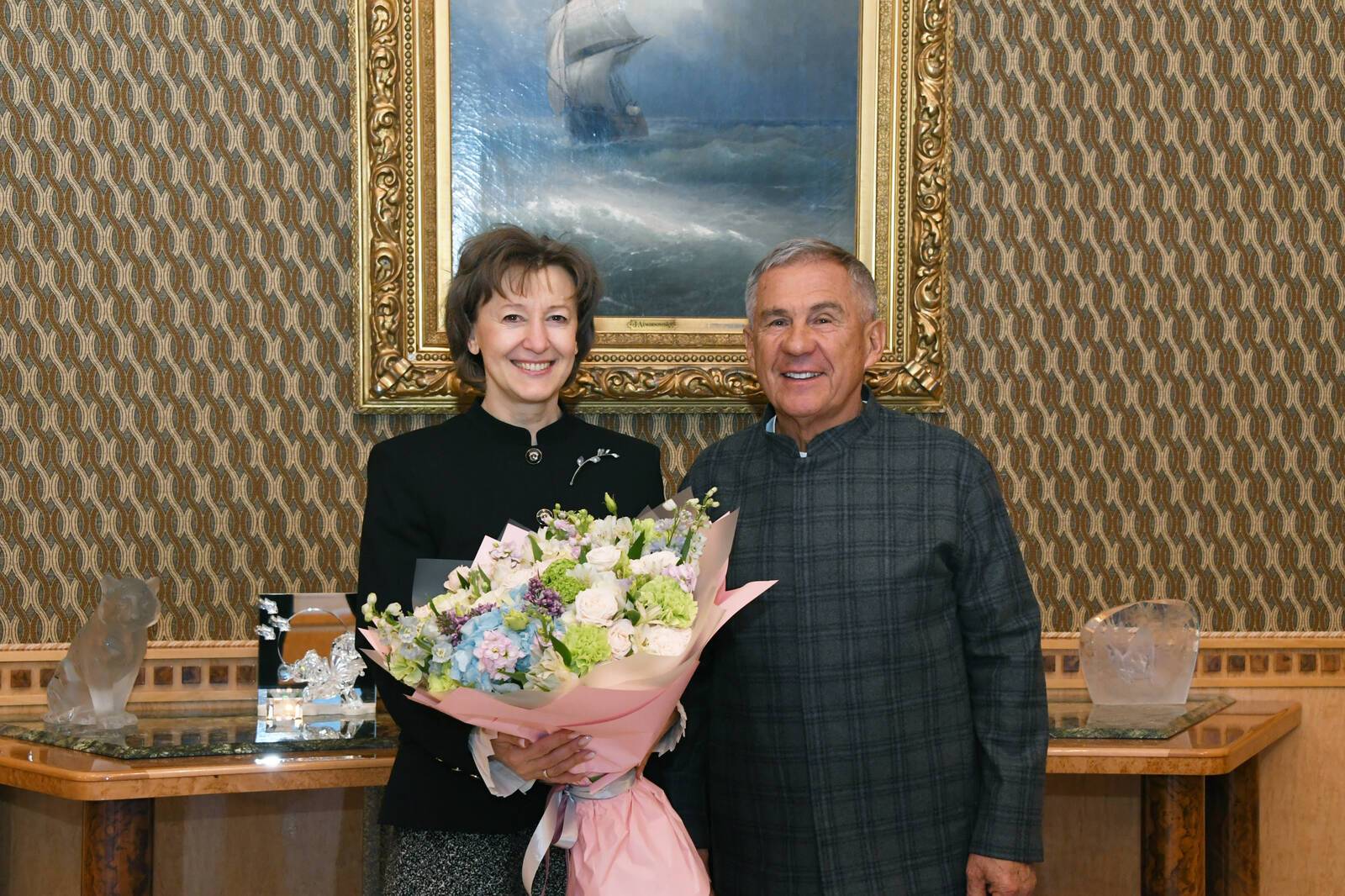 Рустам Минниханов встретился с главой Российского экспортного центра