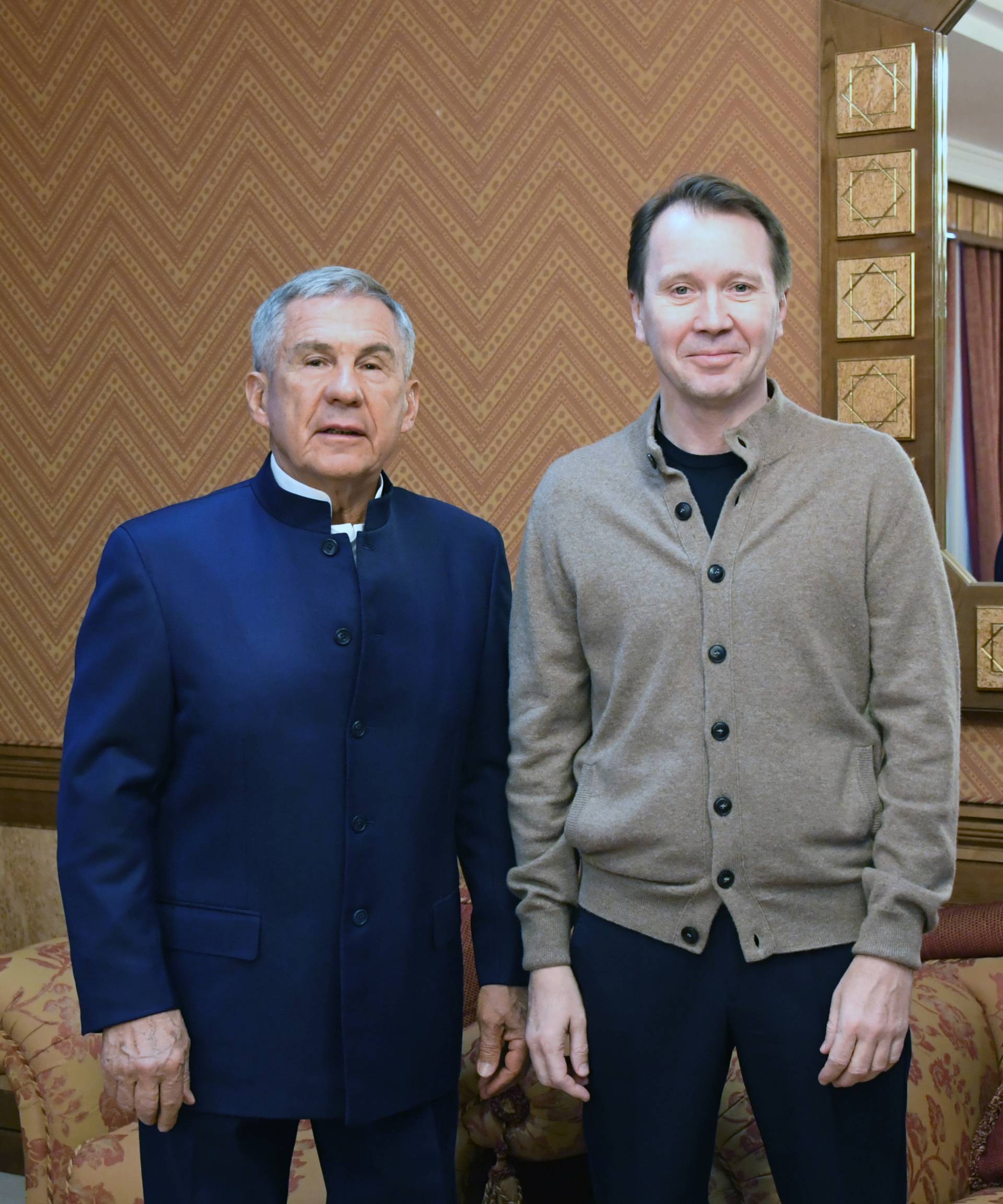 Рустам Минниханов и Евгений Миронов обсудили перспективы совместных проектов в Татарстане