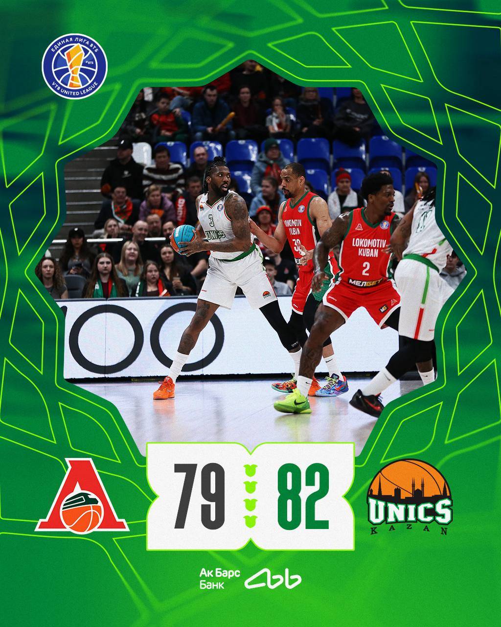 УНИКС вырвал победу у «Локомотива-Кубани»