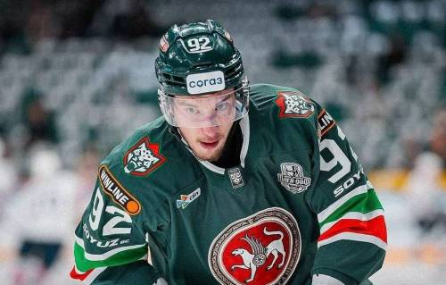 «Ак Барс» вырвался вперед в серии с «Металлургом» благодаря дублю Кателевского