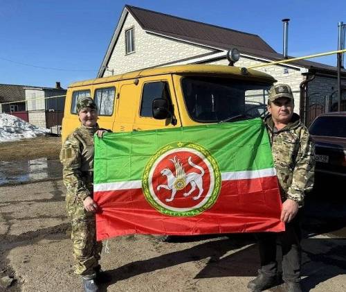 Семья из Новошешминского района передала «буханку» для бойцов СВО