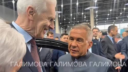 Минниханов показал гостям РВФ преимущества электромобиля «Атом» – видео