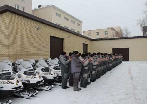 В автопарк Госкомитета РТ по биоресурсам поступили 90 снегоходов и саней