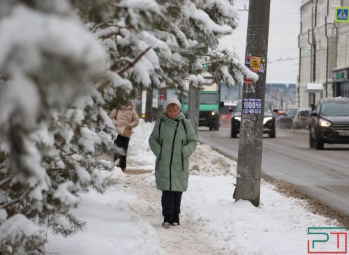 В ночь на 25 декабря в Татарстане температура опустится до минус 30 градусов
