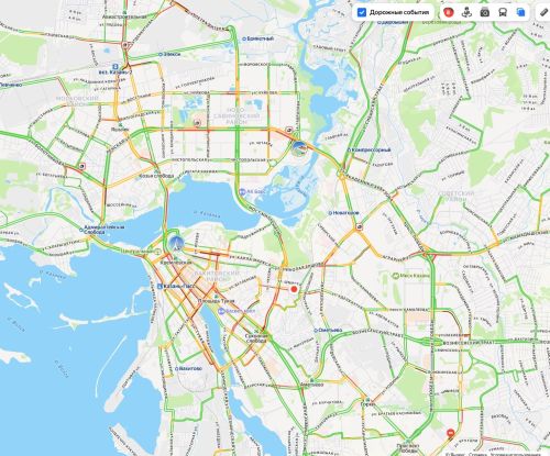 Казань встала в 8-балльных пробках