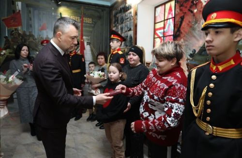 В Бугульме вручили ордена Мужества близким героев СВО