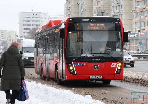 В новогоднюю ночь общественный транспорт Казани будет работать до 2.00