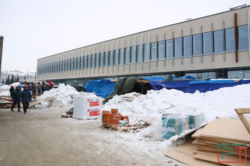 В Казани продолжается реновация ЦУМа