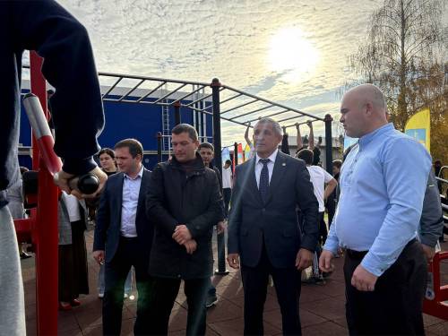 В Лаишевском районе открылась самая крупная в РТ площадка для сдачи норм ГТО