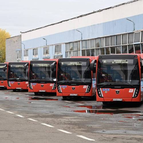 Казань до конца года получит еще 98 новых автобусов