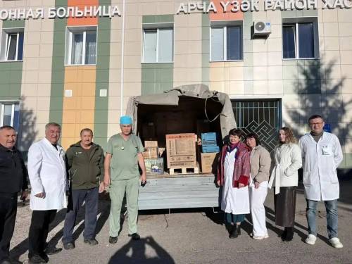 Сотрудники Арской ЦРБ отправили генераторы и бензопилы бойцам СВО
