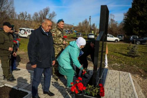 В селе Бугульминского района открыли мемориал погибшим на СВО землякам