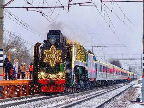 Поезд Деда Мороза прибудет в Казань 14 декабря