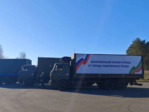 Челны отправили 80 тонн гуманитарной помощи в зону СВО для бойцов группировки «Север»