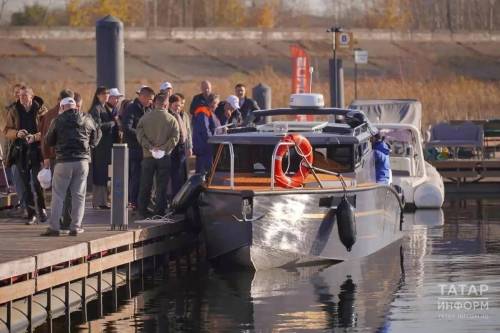 В Казани представили первую модель спортивного катера Teknomar 008, произведенного в РТ