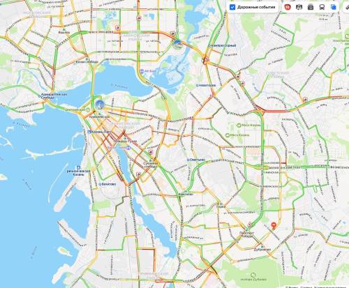 Транспортный коллапс: Казань встала в 10-балльных пробках
