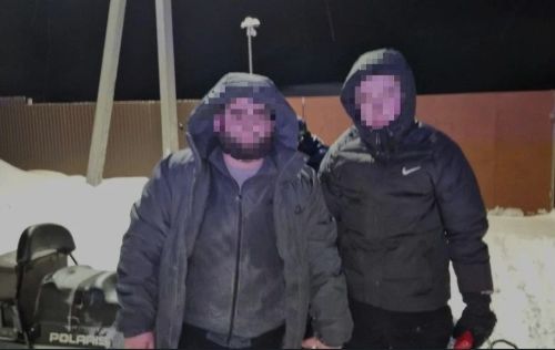 В Нижнекамском районе спасли четырех замерзающих человек с застрявшего снегохода