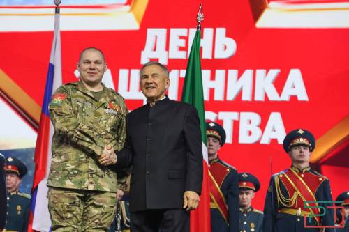 Концерт ко Дню защитника Отечества прошел в «Казань Экспо»