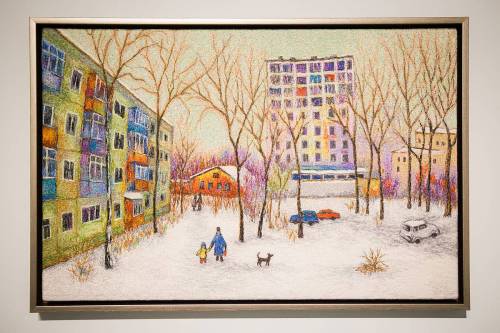 Радость моя, хрущёвка: в Казани открылась выставка художника Гимранова