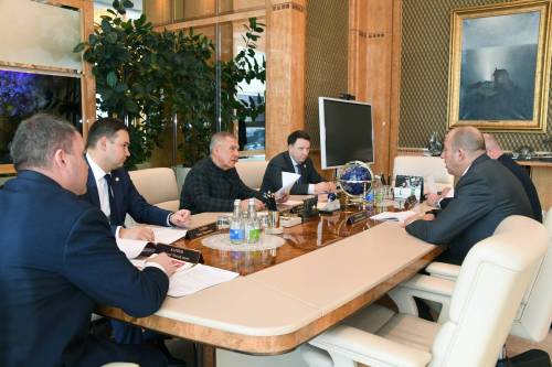 Раис Татарстана и заместитель главы Группы ГМС обсудили перспективы развития «Казанькомпрессормаша»