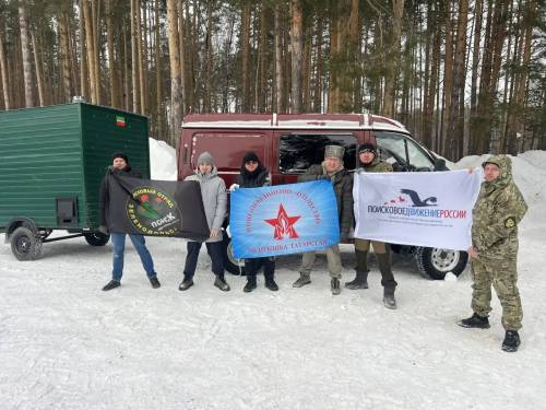 Зеленодольск отправил именную мобильную баню в зону СВО