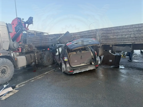 В аварии с КАМАЗом в Альметьевском районе погибли водитель и пассажир легковушки