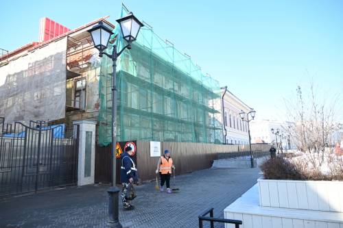 В будущем – бутик-отель: один из двух домов купца Щетинкина на Баумана сдадут в этом году