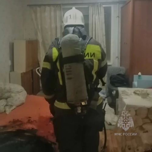 ‎В Казани на пожаре пострадал мужчина из-за непотушенной сигареты