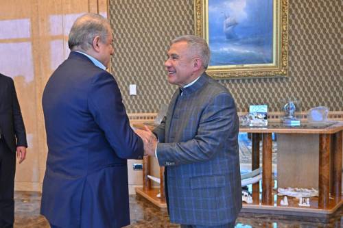 Минниханов встретился с председателем Турецко-Российского делового совета