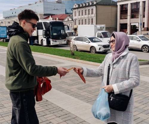 В Татарстане стартовала акция «Георгиевская лента»