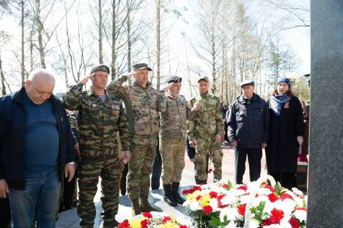 В Нижнекамске появилась Аллея героев Чернобыля