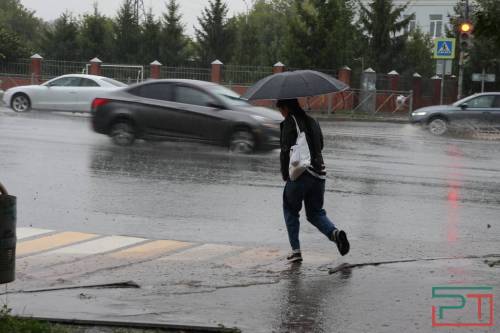 Штормовой ветер, снег и дождь: Татарстан в конце апреля снова попал во власть непогоды